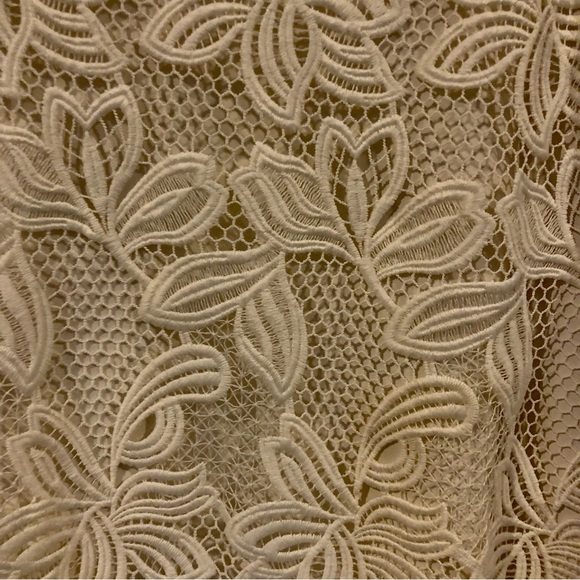 Lane Bryant Winter White Lace Sweater 26/28 - Picture 5 of 5